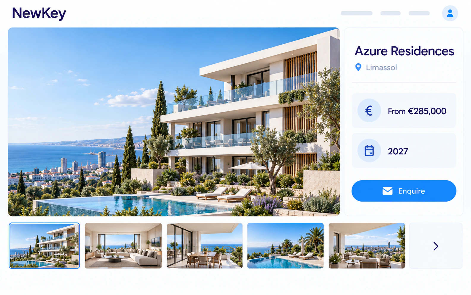 Almond Tree Villas project page on NewKey.estate